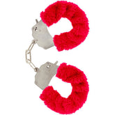 TOYJOY - FURRY FUN BONDAGE CUFF RED